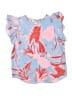 Sunday Best 100% Polyester Blue Sleeveless Blouse Size XXS - photo 1