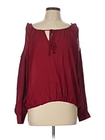 Chelsea Flower Long Sleeve Silk Top (view 1)