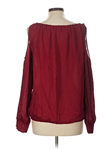 Chelsea Flower Long Sleeve Silk Top (view 2)