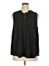 Torrid Black Sleeveless Blouse Size 1X Plus (1) - photo 1