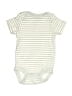 Cloud Island 100% Cotton Stripes Ivory Short Sleeve Onesie Size Newborn - photo 1