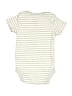 Cloud Island 100% Cotton Stripes Ivory Short Sleeve Onesie Size Newborn - photo 2