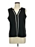 Calvin Klein Black Sleeveless Blouse Size M - photo 1