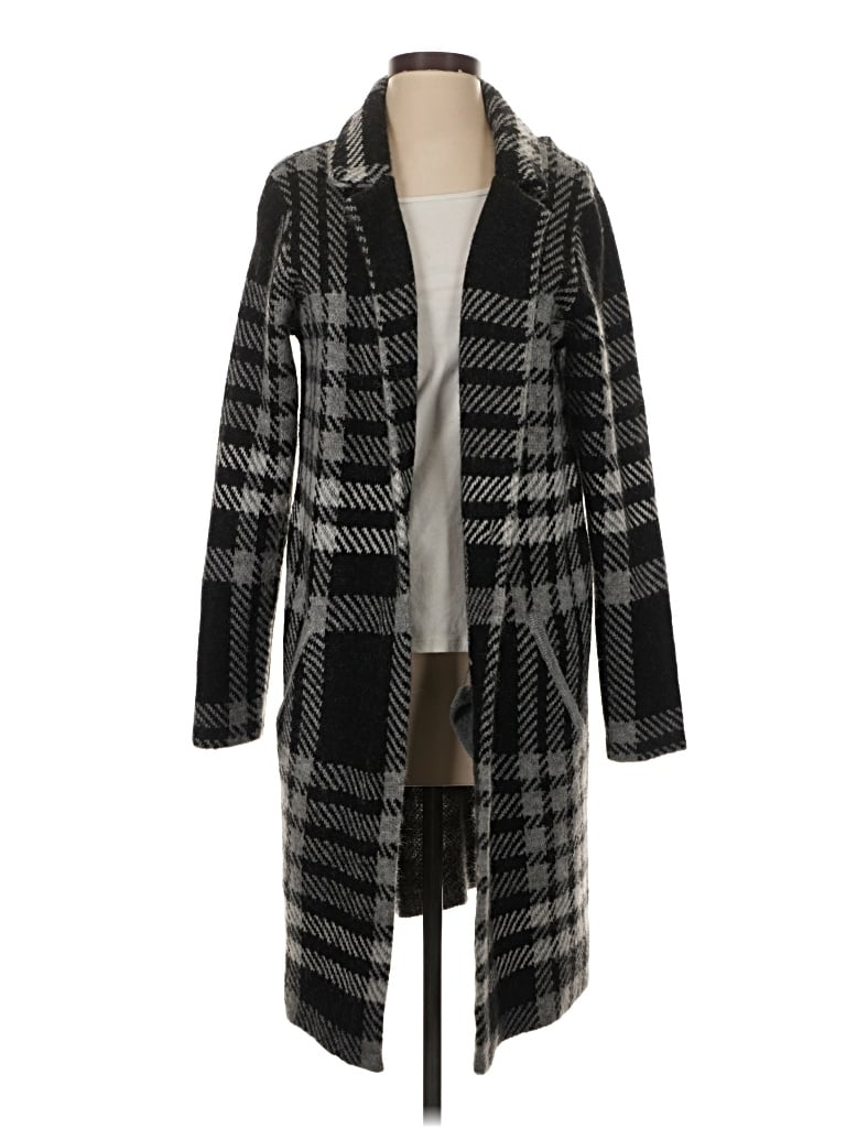 Pre-owned Tahari Cardigan Sweater In Gray