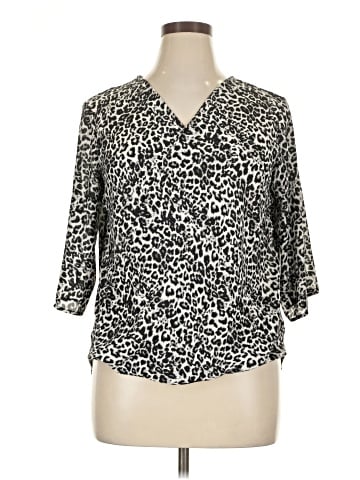 Brina & Em 3/4 Sleeve Blouse (view 1)