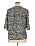 Brina & Em 100% Polyester Animal Print Silver 3/4 Sleeve Blouse Size XL - photo 2