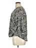 Brina & Em 100% Polyester Animal Print Silver 3/4 Sleeve Blouse Size XL - photo 5