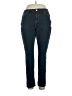 Earl Jean Chevron-herringbone Blue Jeans Size 16 - photo 1