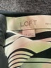 Ann Taylor LOFT 100% Polyester Stripes Ivory Short Sleeve Top Size XXS - photo 7
