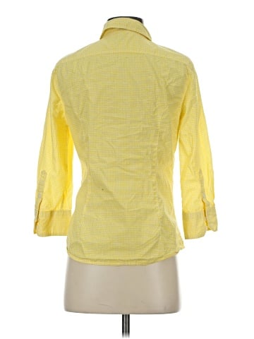 Gap 3/4 Sleeve Button-Down Shirt (view 2)