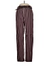 Forever 21 Stripes Burgundy Casual Pants Size S - photo 1