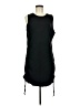 Pink Solid Black Casual Dress Size M (estimated) - photo 1