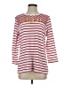 Kim Rogers 100% Cotton Red Pullover Sweater Size M - photo 1