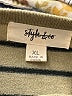 Style&Co Stripes Green Pullover Sweater Size XL - photo 7