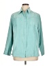 Croft & Barrow 100% Polyester Teal 3/4 Sleeve Blouse Size XL - photo 1