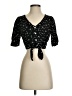Collectif Black 3/4 Sleeve Blouse Size 2 - photo 1