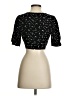 Collectif Black 3/4 Sleeve Blouse Size 2 - photo 2