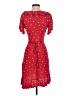 Boohoo Hearts Red Cocktail Dress Size 4 - photo 2