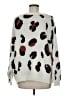 Main Strip Animal Print Ivory Pullover Sweater Size M - photo 2