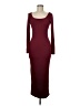 Shein Burgundy Cocktail Dress Size 6 - photo 1
