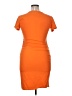 Assorted Brands Solid Orange Cocktail Dress Size XL - photo 2