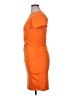 Assorted Brands Solid Orange Cocktail Dress Size XL - photo 5