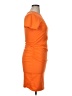 Assorted Brands Solid Orange Cocktail Dress Size XL - photo 4
