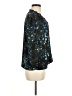 CeCe 100% Polyester Blue 3/4 Sleeve Blouse Size M - photo 4