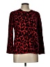 Rafaella Animal Print Red Pullover Sweater Size L - photo 1