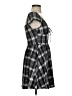 Shein Plaid Black Casual Dress Size 4 - photo 4