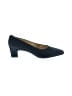 Escada Blue Black Heels Size 8 1/2 (narrow) - photo 1