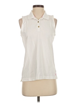 Lilly Pulitzer Luxletic Sleeveless Button Down Shirt