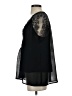Lovestitch 100% Polyester Black Sleeveless Blouse Size M - photo 5