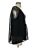 Lovestitch 100% Polyester Black Sleeveless Blouse Size M - photo 4