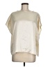 L.K. Bennett Ivory Short Sleeve Blouse Size M - photo 1