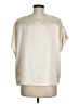 L.K. Bennett Ivory Short Sleeve Blouse Size M - photo 2