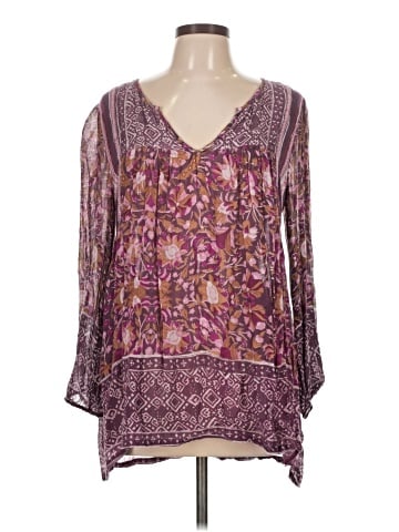 Calypso St. Barth 3/4 Sleeve Blouse (view 1)