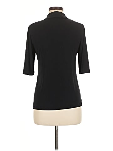 Agnes B. 3/4 Sleeve Button-Down Shirt (view 2)