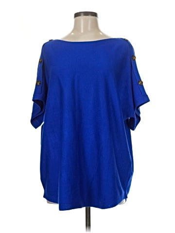 Cable & Gauge Short Sleeve Blouse (view 1)