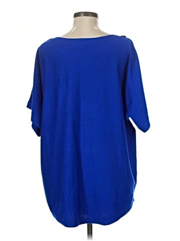 Cable & Gauge Short Sleeve Blouse (view 2)