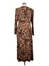 CAbi Animal Print Brown Casual Dress Size XL - photo 2