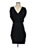 Express Solid Black Cocktail Dress Size S - photo 1