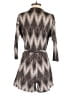 Veronica M. Chevron-herringbone Silver Romper Size XS - photo 2