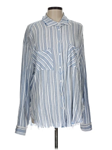 Millibon Long Sleeve Button-Down Shirt (view 1)
