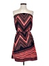 Express Outlet Chevron-herringbone Red Cocktail Dress Size S - photo 1