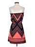 Express Outlet Chevron-herringbone Red Cocktail Dress Size S - photo 2