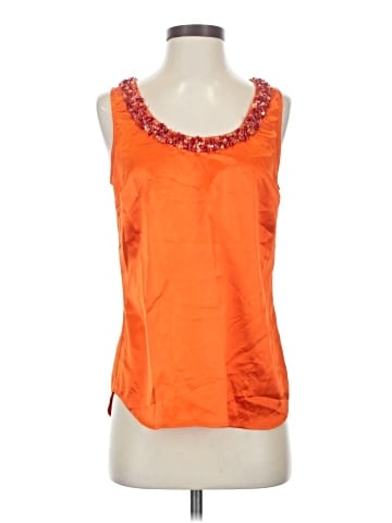 Pink Tartan Sleeveless Blouse (view 1)