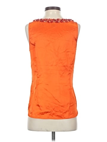 Pink Tartan Sleeveless Blouse (view 2)
