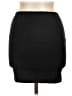 Unbranded Solid Black Casual Skirt Size L - photo 2