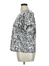 MELLODAY Silver Short Sleeve Blouse Size XL - photo 5